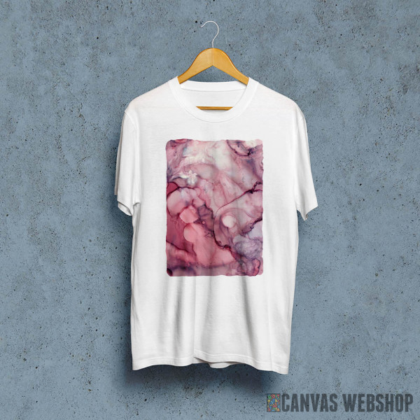 Liquid Mauve Abstract