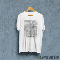 Los Andjeles mapa - white