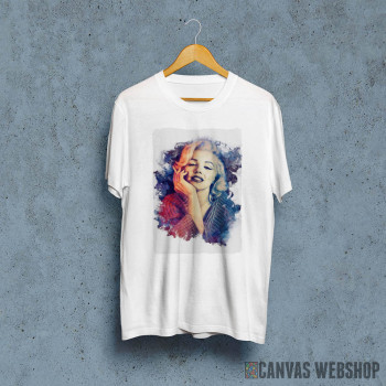 Marilyn Monroe in smoke