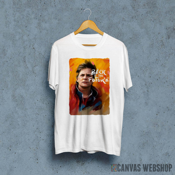 Marty McFly abstract