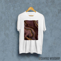 Mauve Agate Abstract