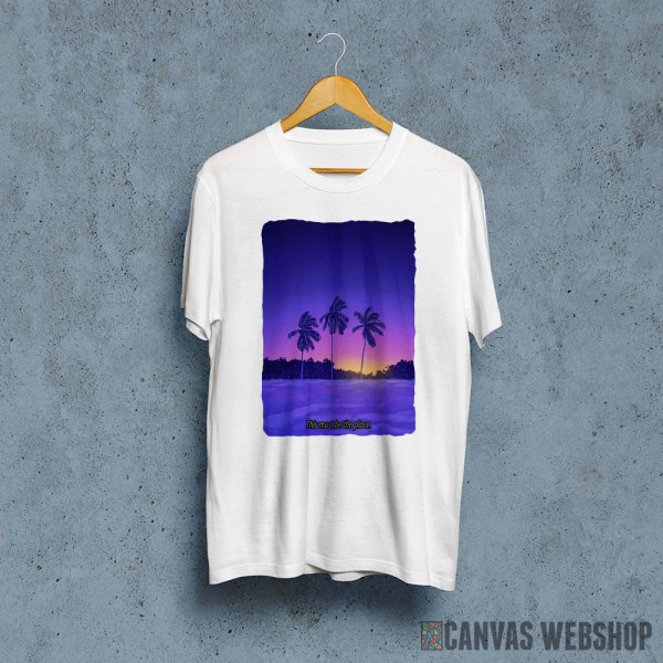 Palm Beach Purple Sunset
