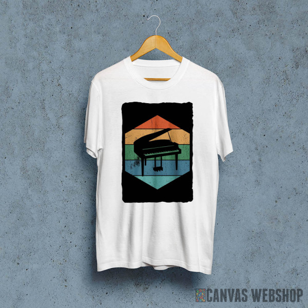Piano Retro Design
