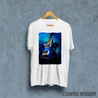 Plava električna gitara Plava električna gitara