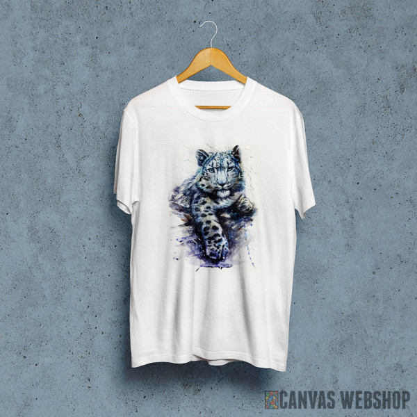 Snow leopard watercolor 3 Snow leopard watercolor 3