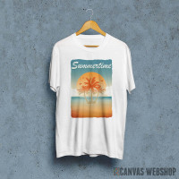 Summertime Palm Beach Sea