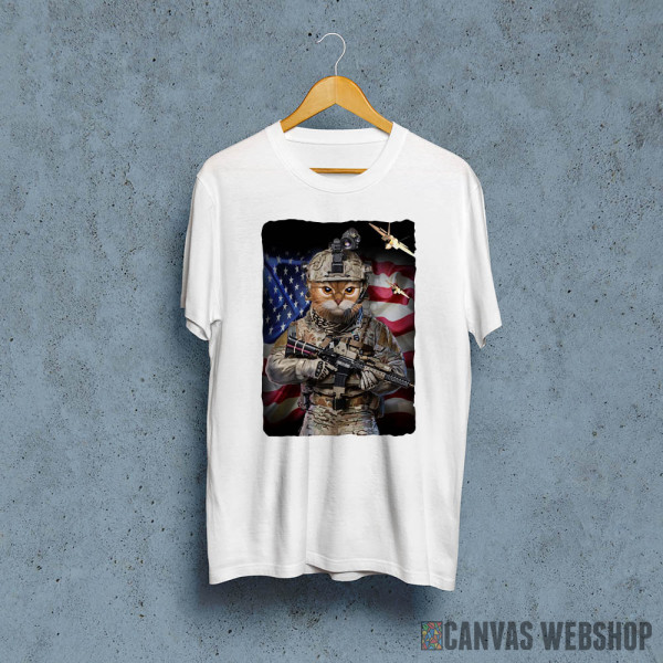 Tabby Cat Elite Soldier