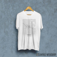 Venecija mapa - white