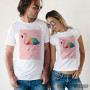 Rainbow Flamingo Time