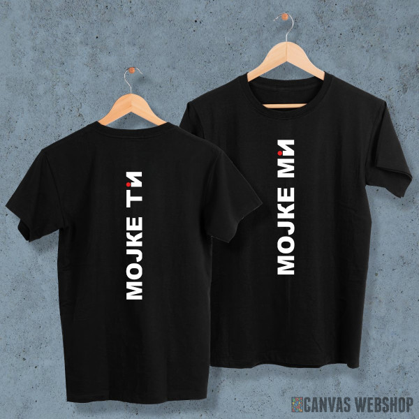 Mojke mi - crna majica