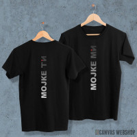 Mojke mi - crna fade majica