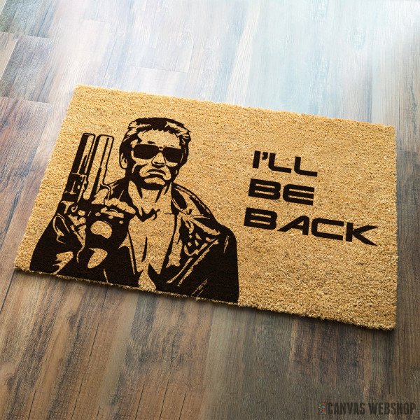 Otirač Terminator Ill be back