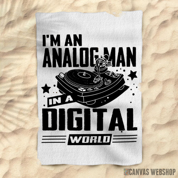 Peškir Analogni čovek u digitalnom svetu Peškir Analogni čovek u digitalnom svetu