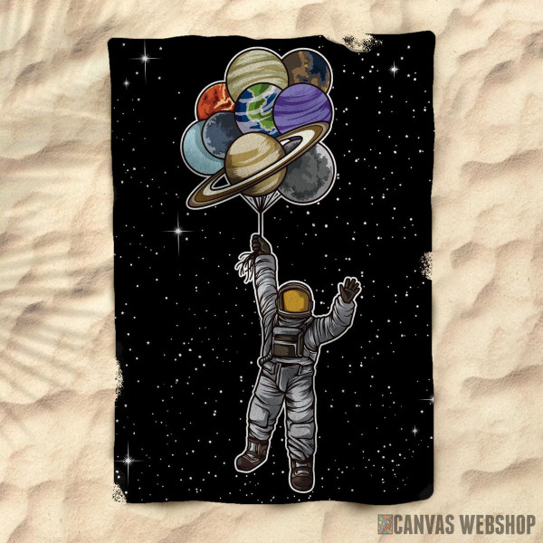 Peškir Astronaut With Balloons