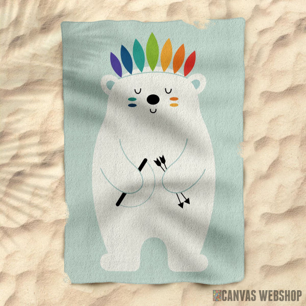 Peškir Be Brave Polar