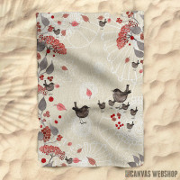 Peškir Birds minimalistic