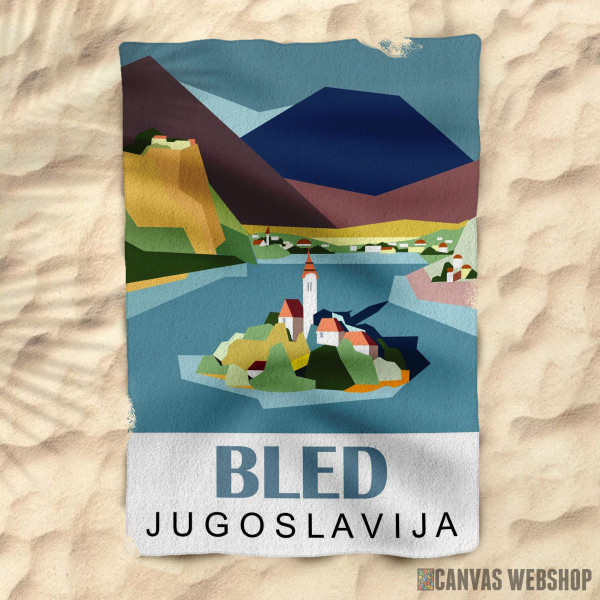 Peškir Bled lake Yugoslavia