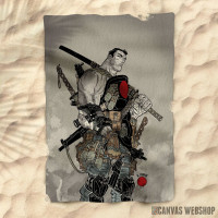 Peškir Bloodshot Katana mač