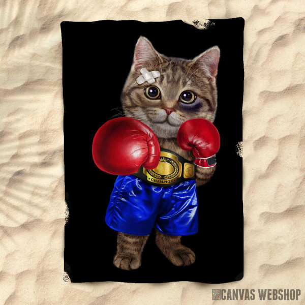 Peškir Boxer Champion Tabby Cat Peškir Boxer Champion Tabby Cat