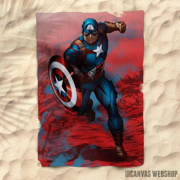 Peškir Captain America cartoon