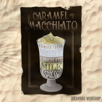 Peškir Caramel Macchiato