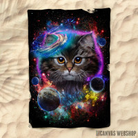 Peškir Cat in Galaxy Space Cosmos