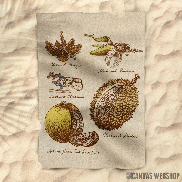Peškir Clockwork Fruit