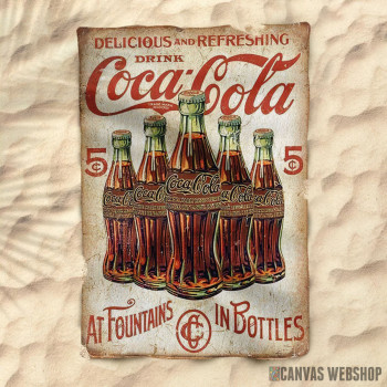 Peškir Coca Cola Vintage Sign 20
