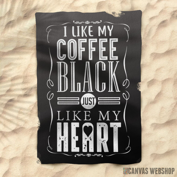 Peškir Coffee Black