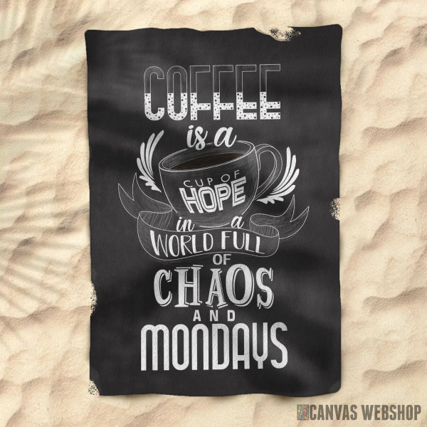 Peškir Coffee Cup Hope Mondays
