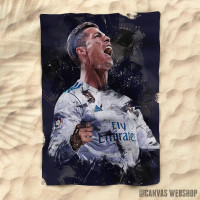 Peškir Cristiano Ronaldo celebrate abstract