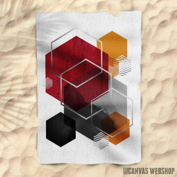 Peškir Crvena geometrija Peškir Crvena geometrija
