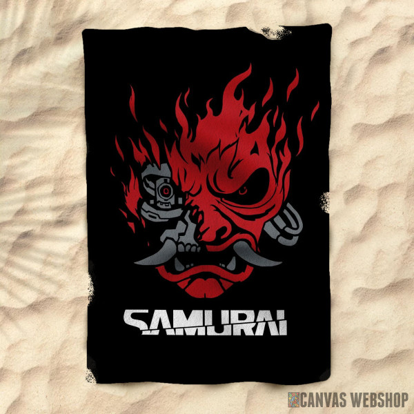 Peškir Cyberpunk 2077 Samurai