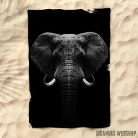 Peškir Elephant head art Peškir Elephant head art
