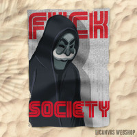 Peškir FSociety Mr Robot art