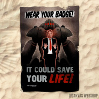 Peškir Fallout Wear Your Badge!