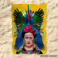 Peškir Frida Kahlo feathers Peškir Frida Kahlo feathers