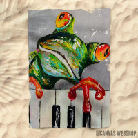 Peškir Frog pianist