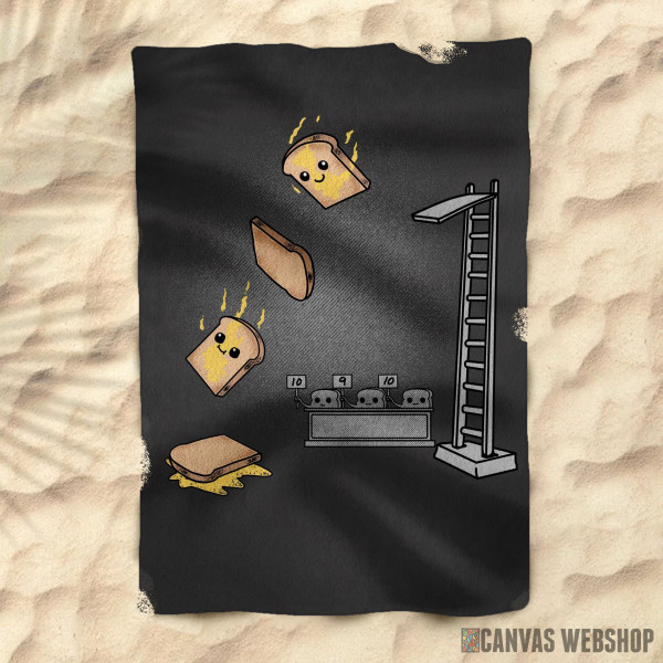 Peškir Funny Toast Tower Jump