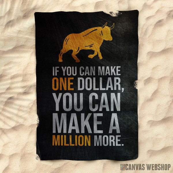 Peškir Golden Motivational Quote Peškir Golden Motivational Quote