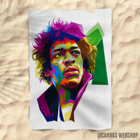 Peškir Hendrix simple pop art