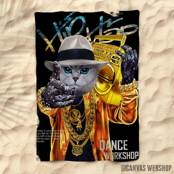 Peškir Hip Hop Mačka