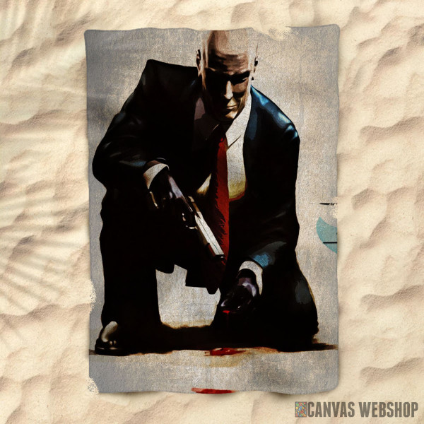 Peškir Hitman ilustrovano