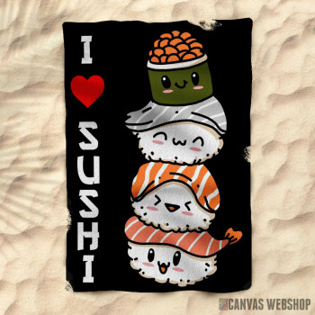 Peškir I love sushi Peškir I love sushi