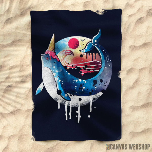 Peškir Ice cream narwhale Peškir Ice cream narwhale
