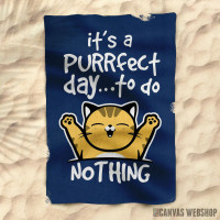 Peškir It_s a purrfect day to do nothing