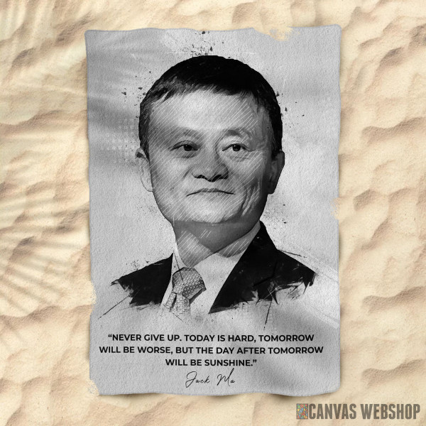 Peškir Jack Ma citat Peškir Jack Ma citat