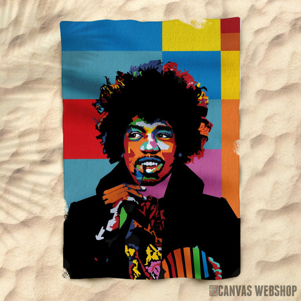 Peškir Jimi Hendrix pop art Peškir Jimi Hendrix pop art
