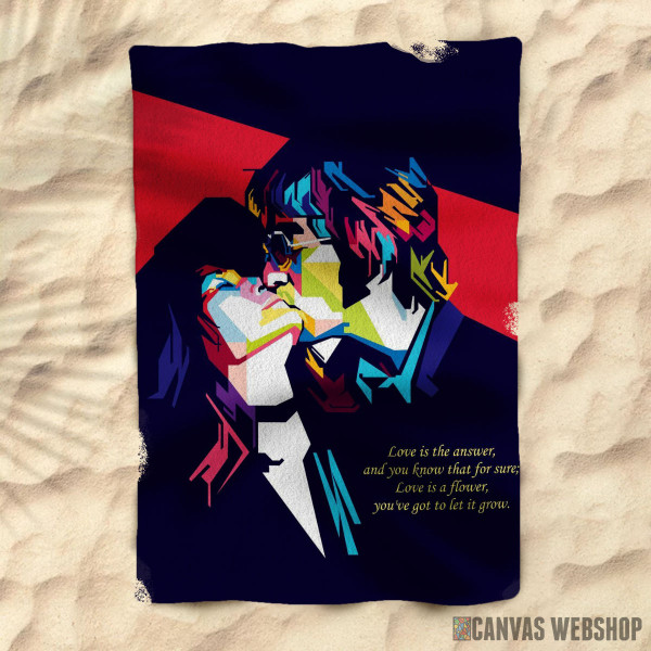 Peškir John Lennon Yoko Ono