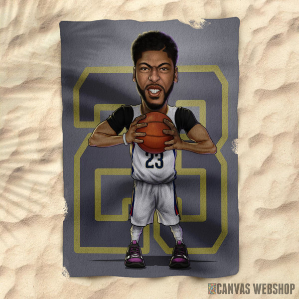 Peškir Karikatura Anthony Davis Peškir Karikatura Anthony Davis